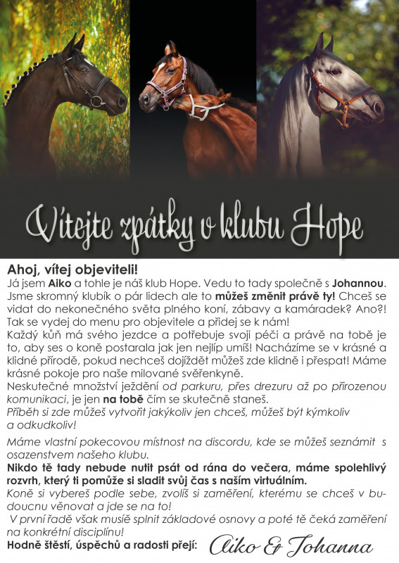 VODN TEXT HOPE